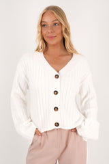 Amber Cardigan White f7