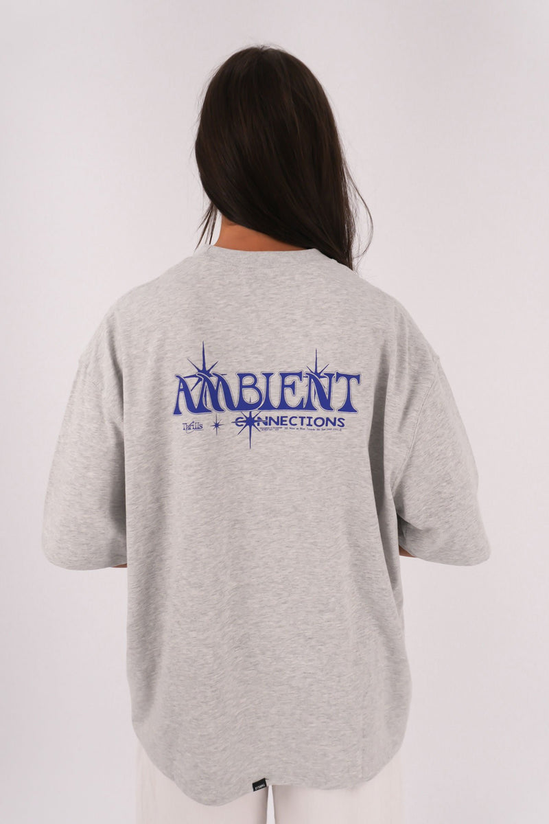 Ambient Connection Oversized Tee Snow Marle