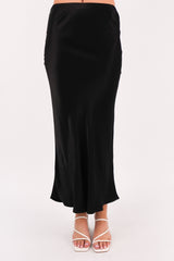 Berlin Maxi Skirt Black f5
