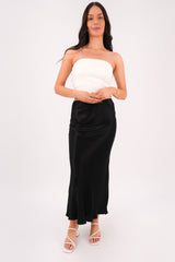 Berlin Maxi Skirt Black f77
