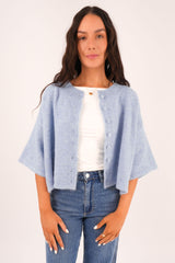 Chantal Cardigan Blue f2