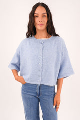 Chantal Cardigan Blue f4