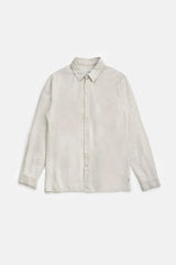 Classic Linen Long Sleeve Shirt Sand co