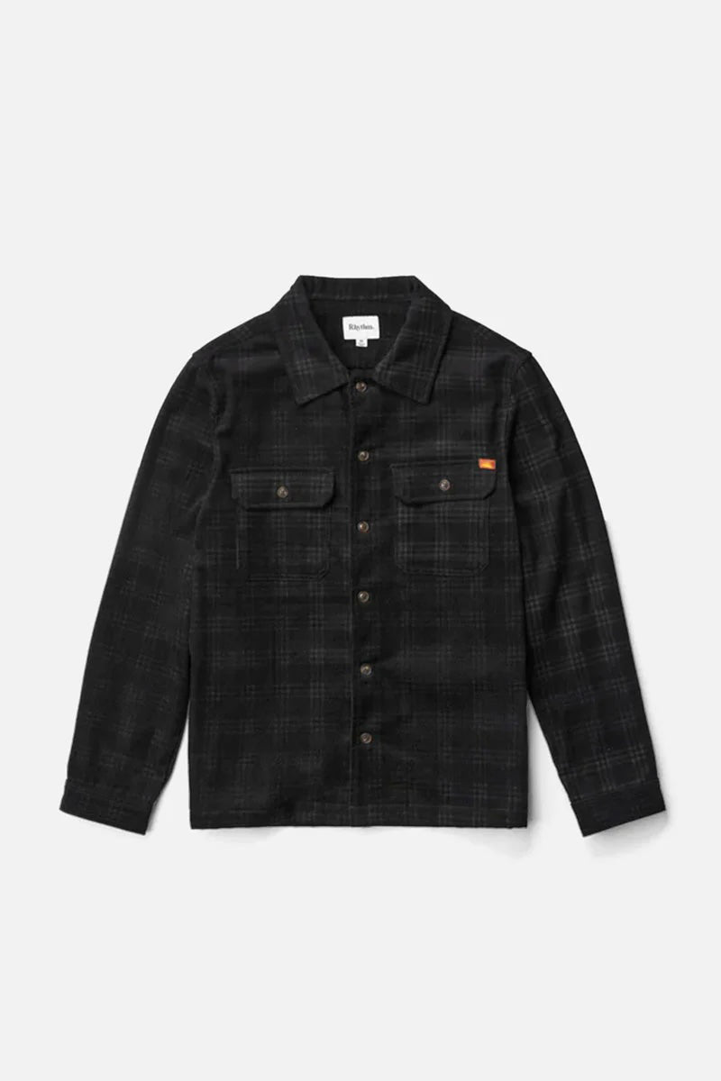 Cord-Check-Overshirt-Black-cojpg