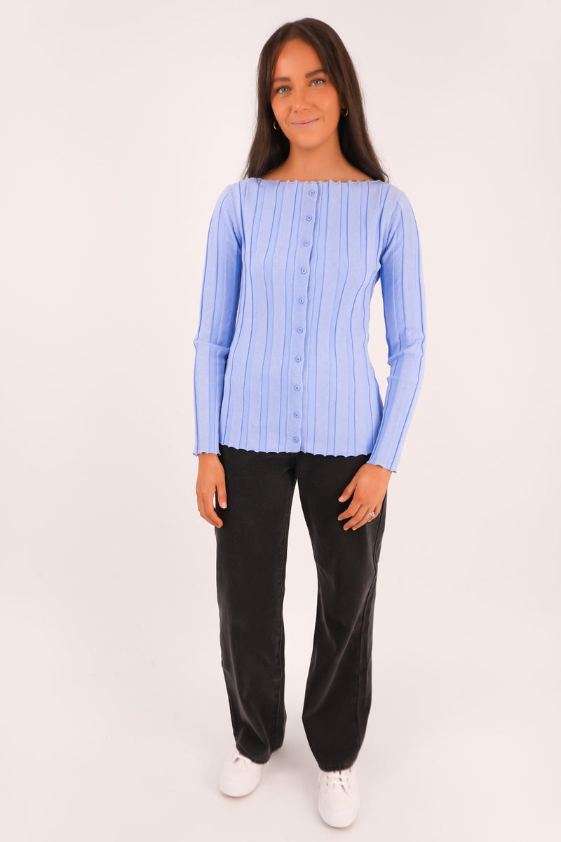 Ellen Long Sleeve Sky Blue