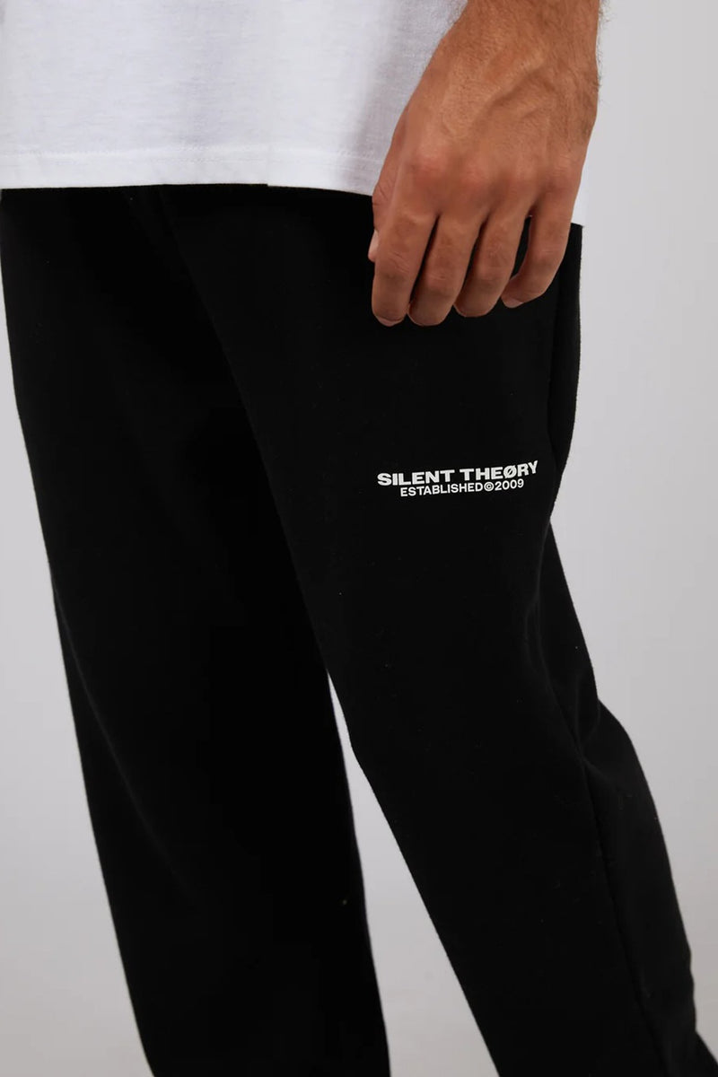Essential Theory Track Pant Black