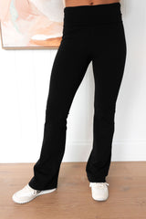 Fox-Fold-Over-Flare-Pant-Black-f11jpg