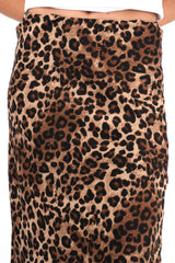 Honey Maxi Skirt Leopard f3