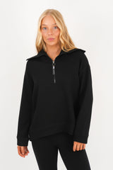 Huntsville Zip Crew Black f5