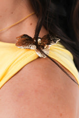 Makayla Top Yellow f