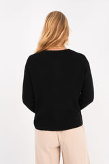 Murphy Knit Cardi Black b