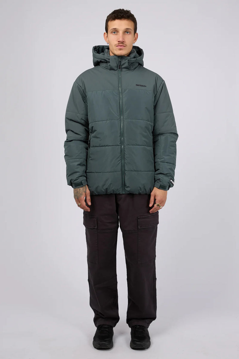 Optima Puffer Jacket Green f1