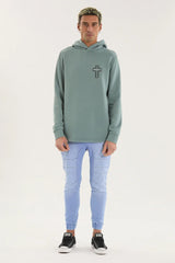 Outpost Dual Curved Hoodie Pigment Trooper f1