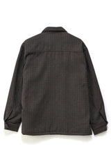 Plaid-Zip-Thru-Long-Sleeve-Shirt-Brown-bjpg