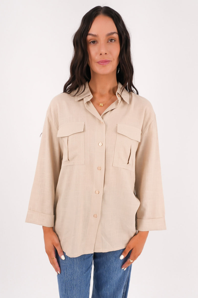 Robin Shirt Natural f3