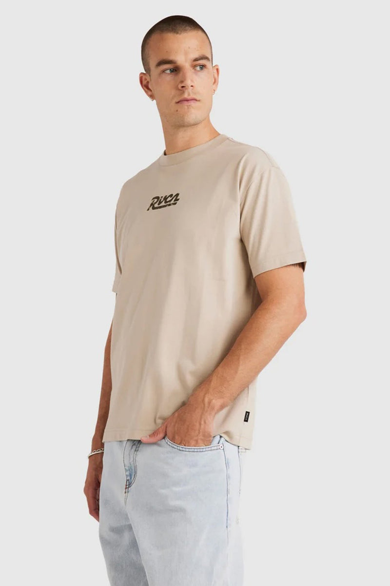 Rover Short Sleeve Tee Light Khaki