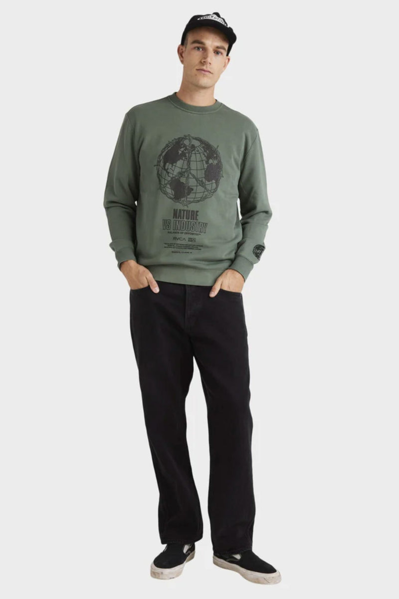 Global RVCA Crew Jade