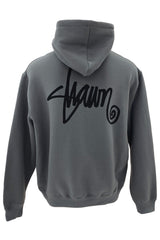 Shawn Script Hood Steel Grey b