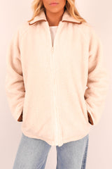 Snowy Sherpa Jacket Vintage White fc