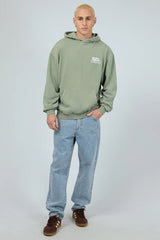 Stacked Hoodie Sage f2
