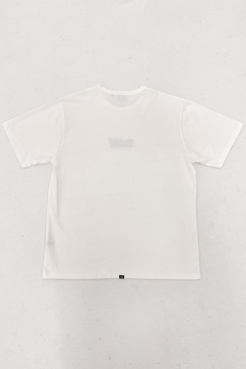 Thrills Workwear Embro Merch Fit Tee Dirty White