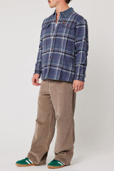 Trailer Check Shirt Navy s
