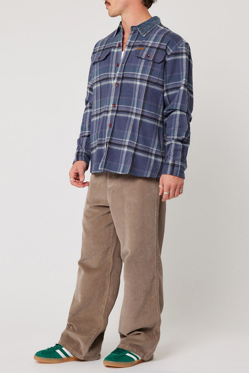 Trailer Check Shirt Navy s