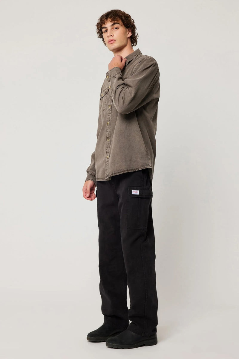 Trailer Drill Shirt Brown