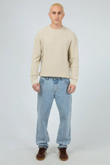 Waffle Knit Stone f