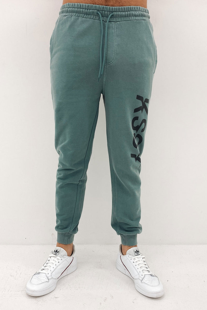 Saxon Trackpant Pigment Trellis