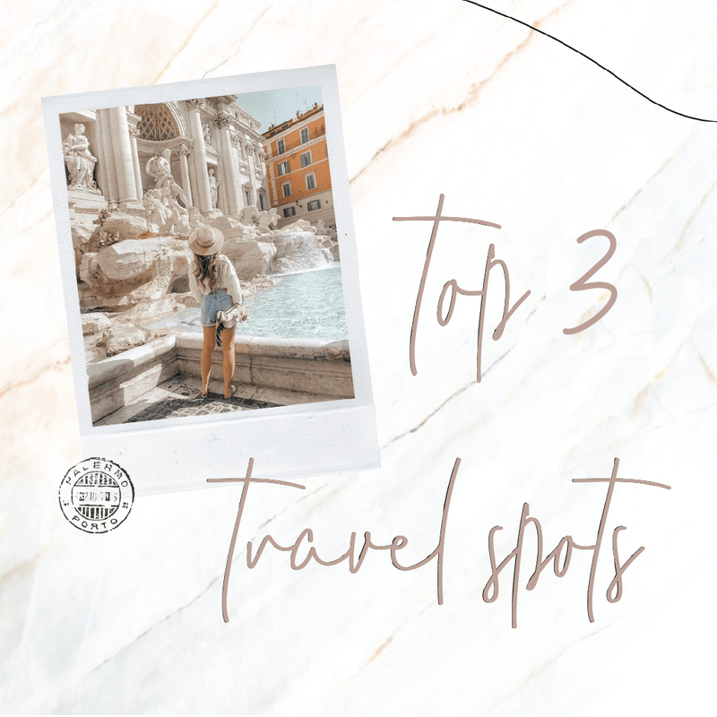Our TOP 3 travel spots to escape the winter!