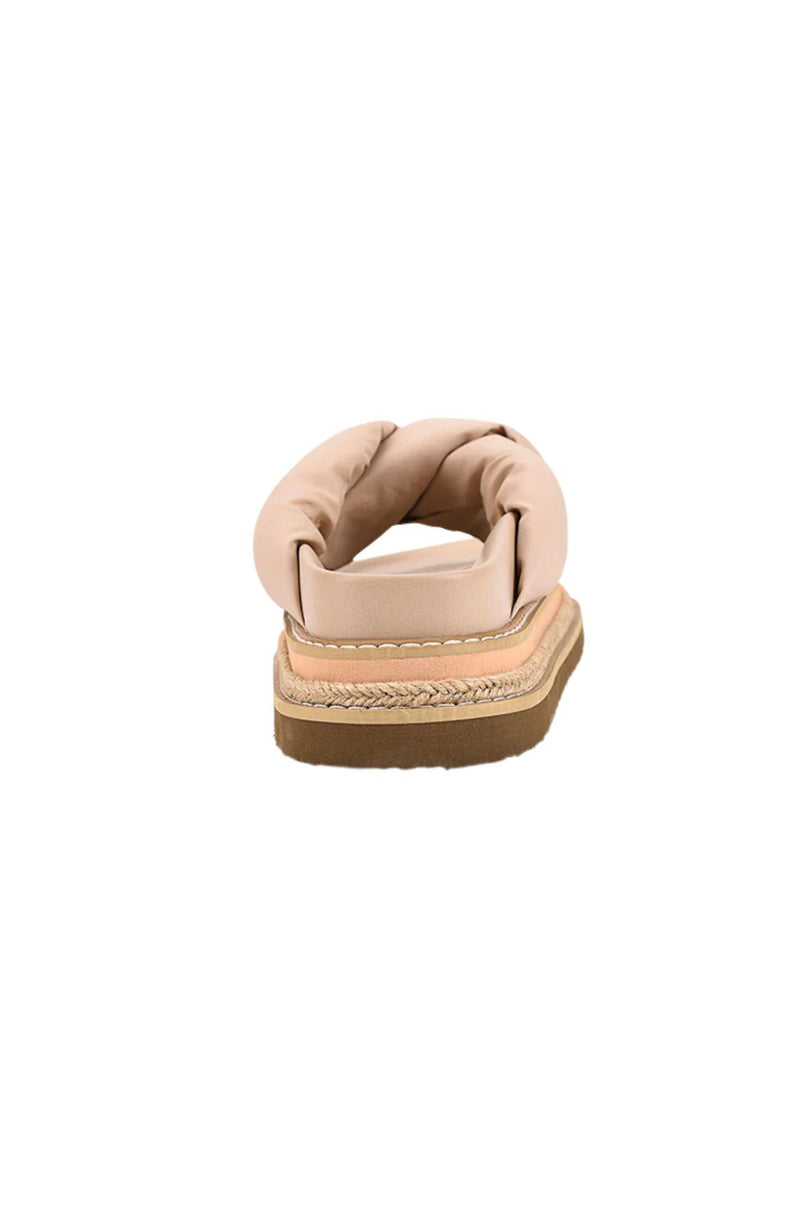 Thames Flatform Slides Stone Beige