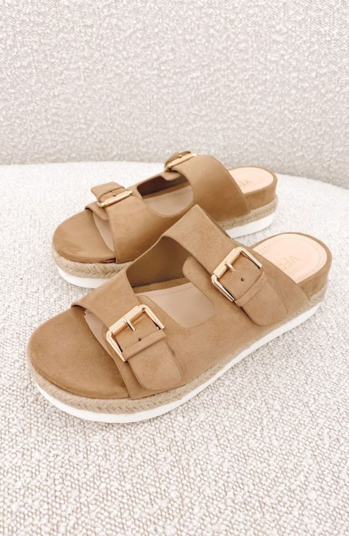 Denmark Chunky Slide Taupe Micro