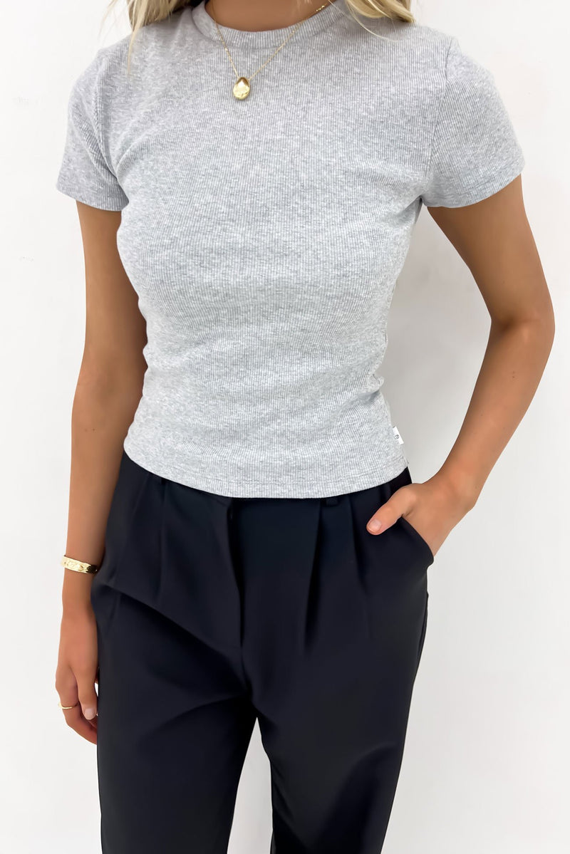Bella Tee Grey Marle