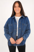 Dale Shacket Heritage Blue