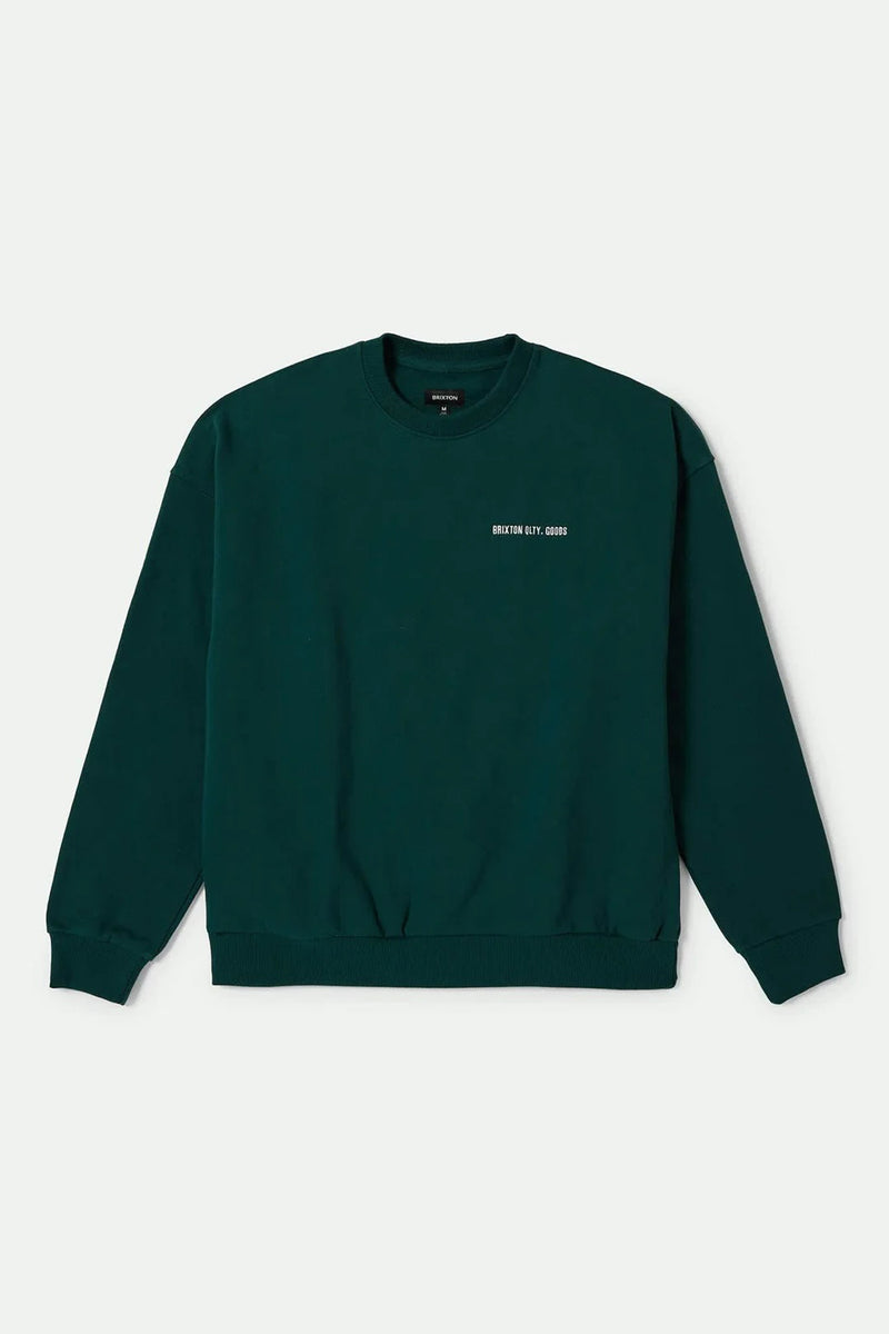 Embroidered-Heavy-Weight-Crew-Deep-Emerald-fjpg