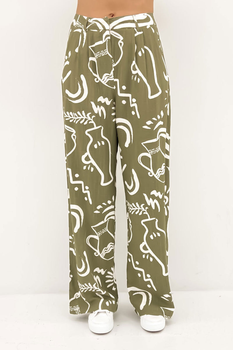 Greta Pant Bronte Sage
