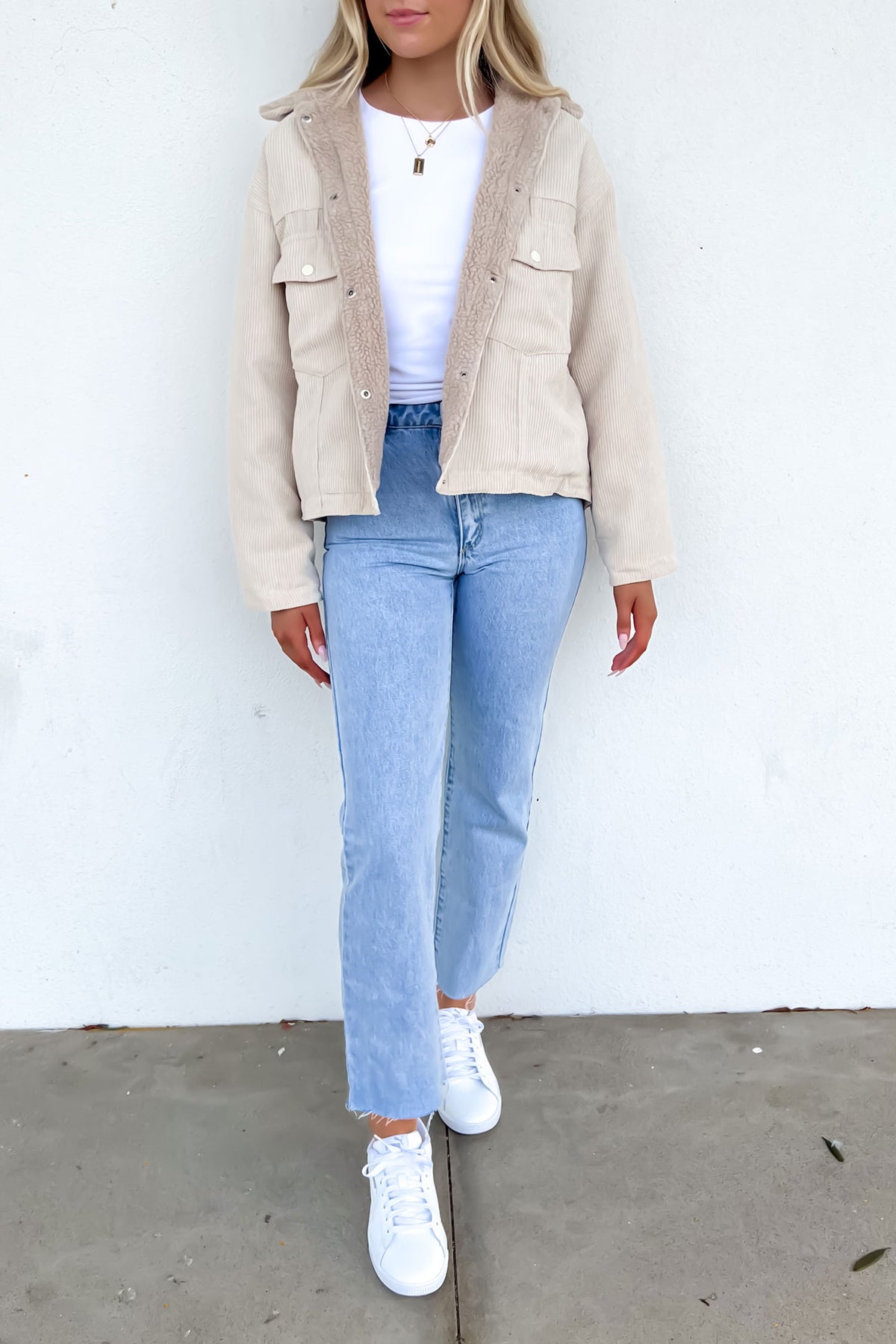 James Jacket Beige