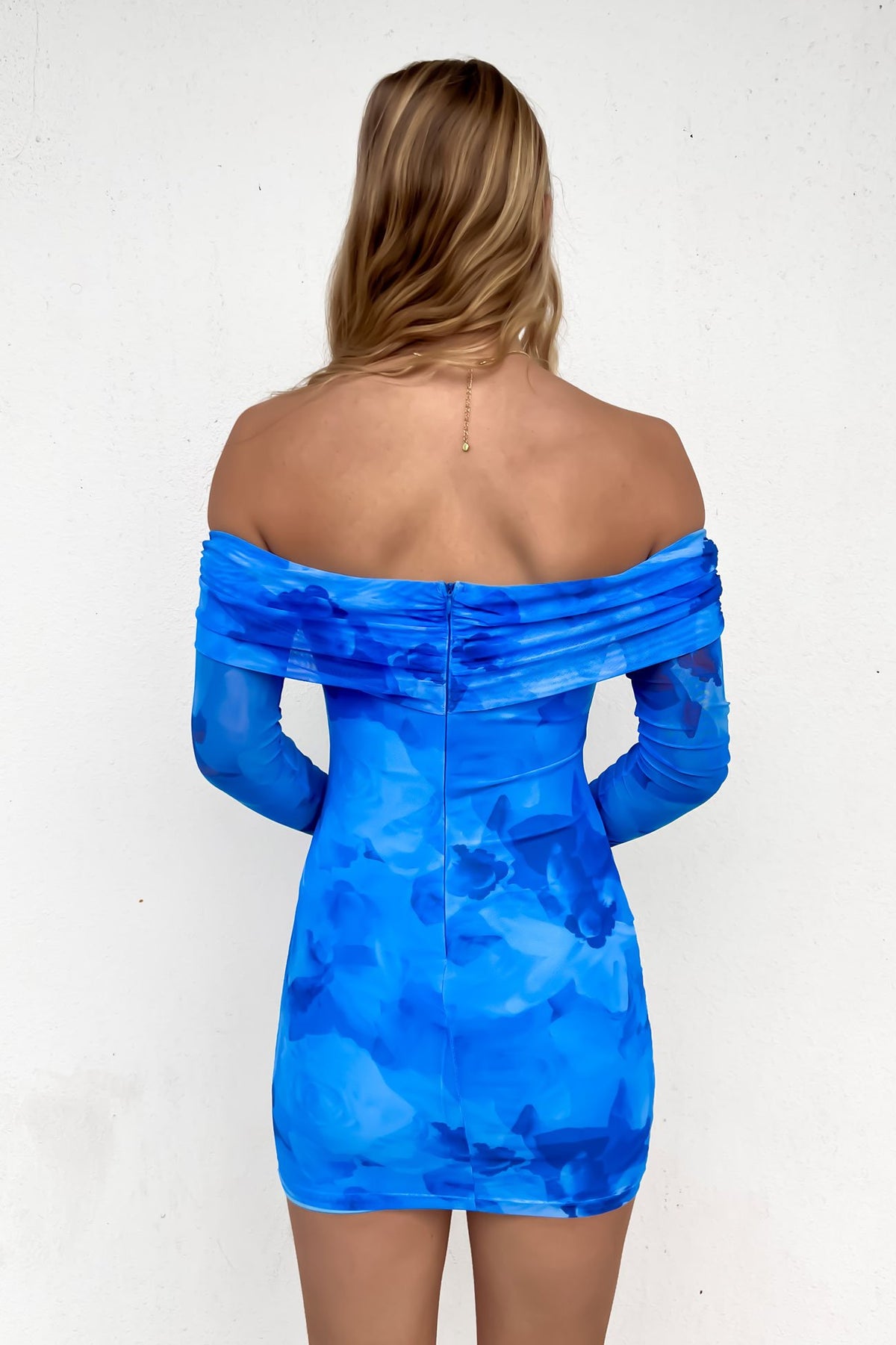 Larnie Mini Dress Blue