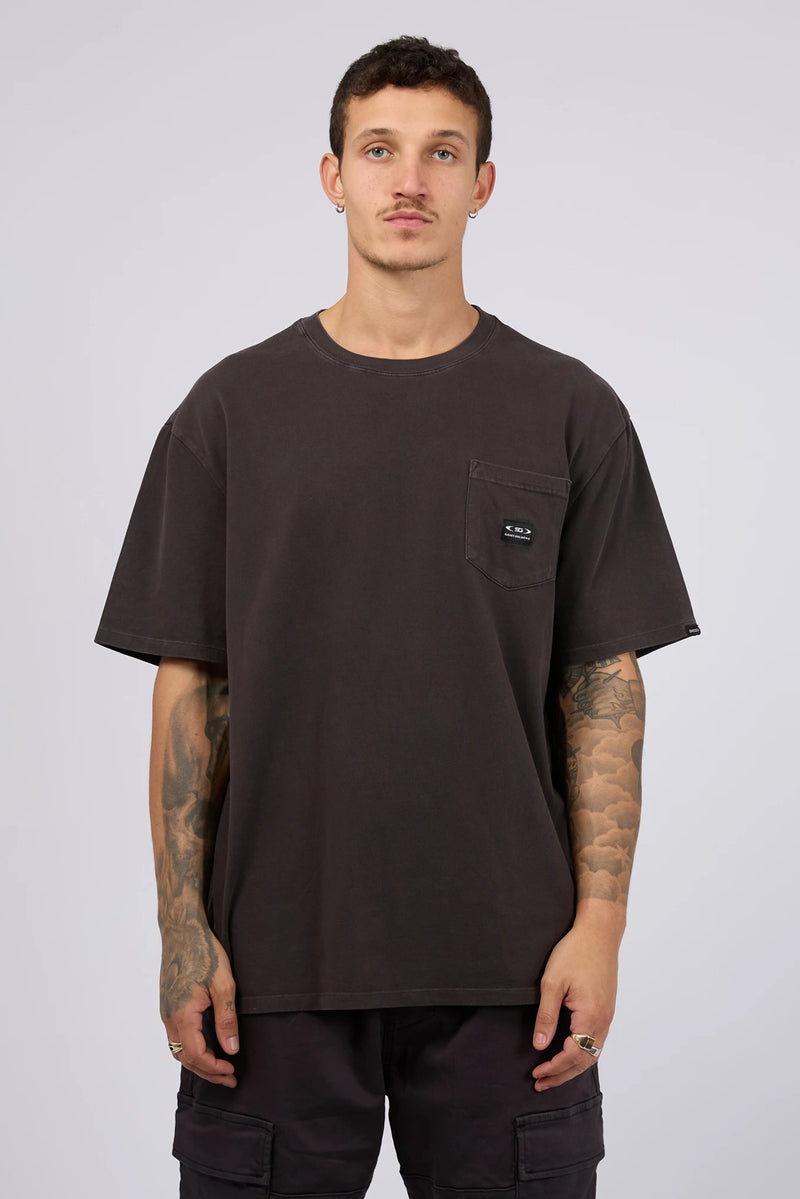 SG Pocket Tee Coal f1