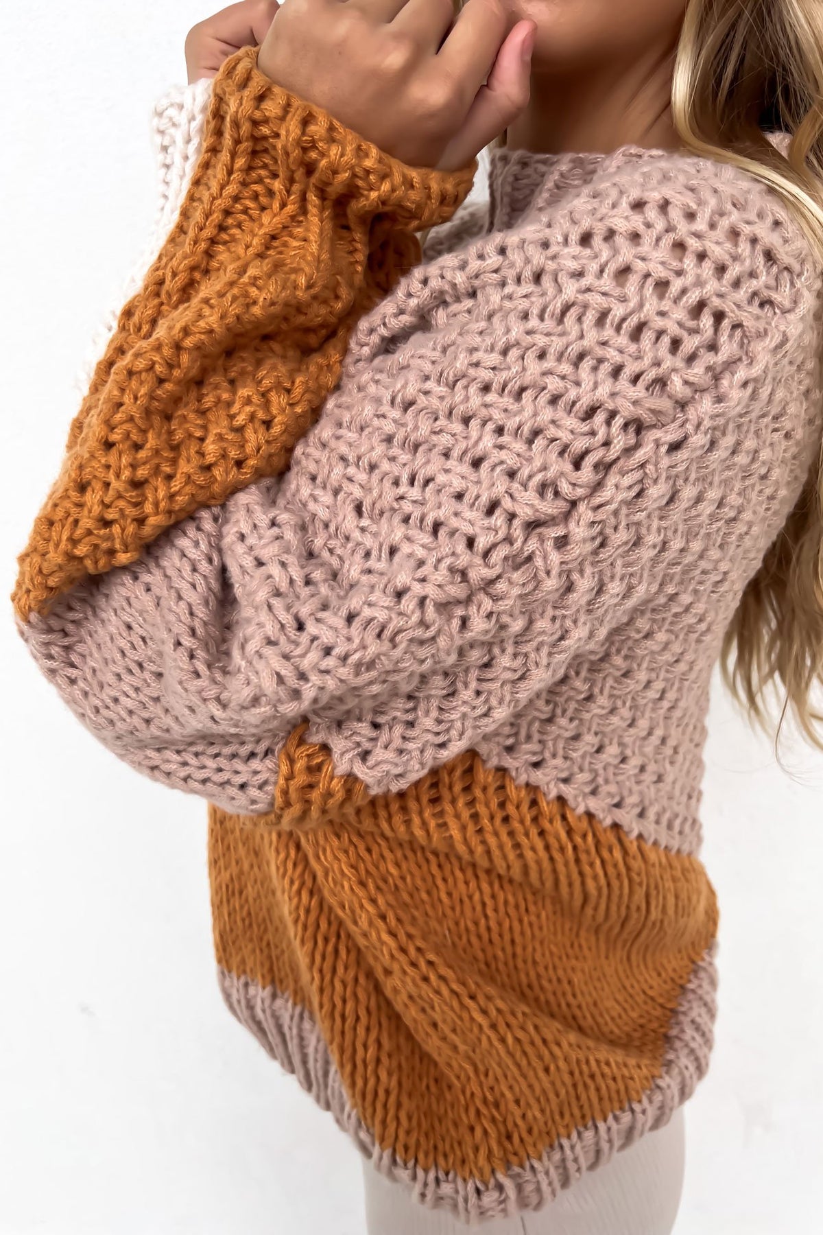 Zack Knit Orange Multi