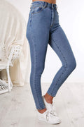 A High Skinny Ankle Basher Jean LA Blues