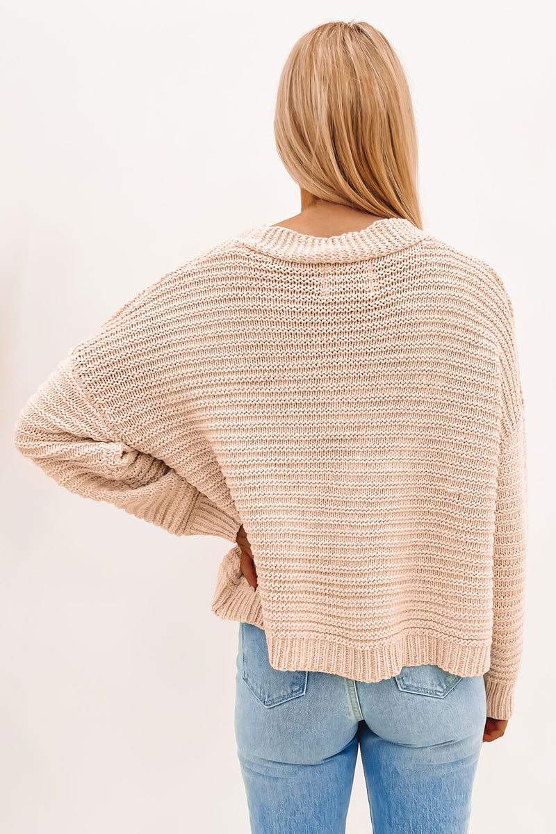 Aralia Cardigan Beige
