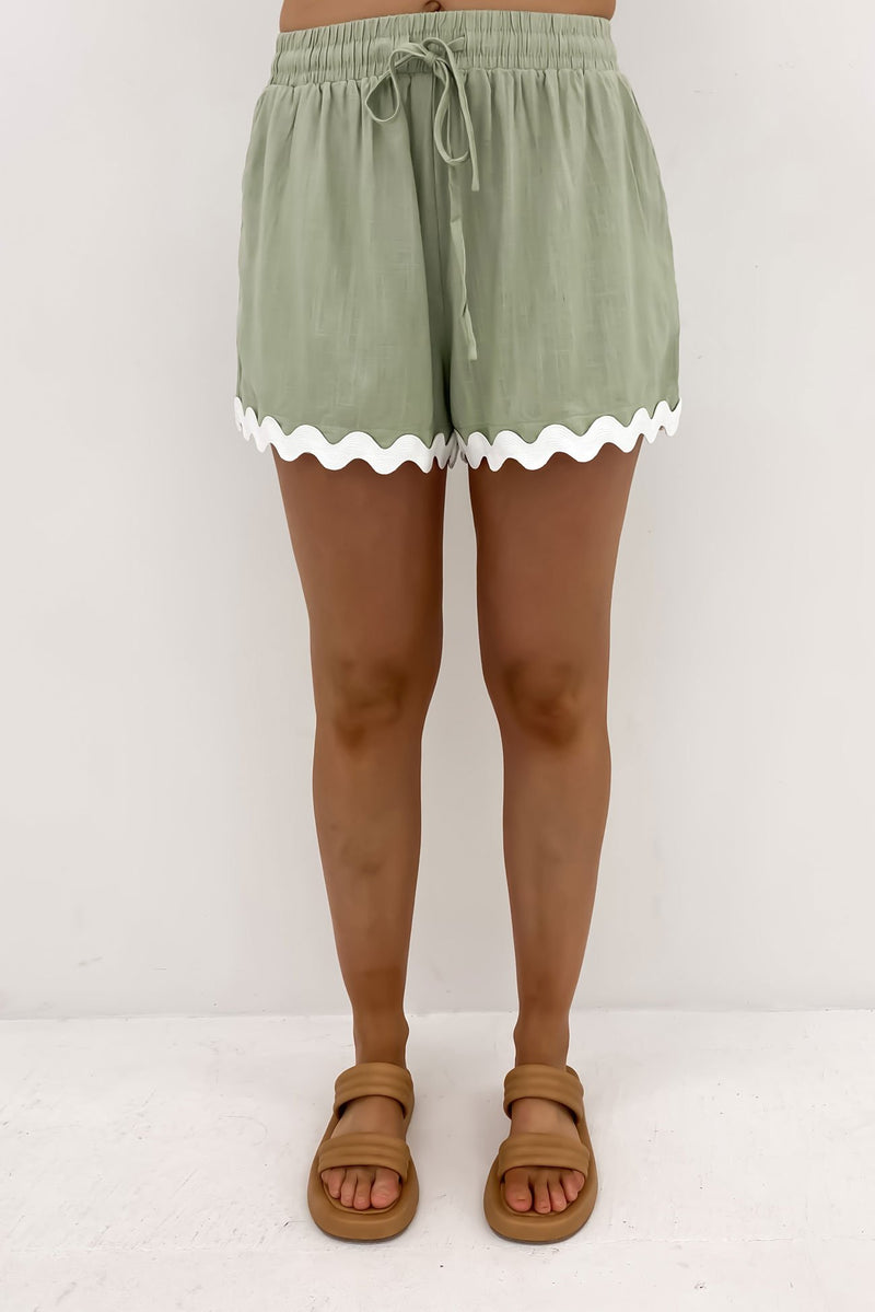 Bianca Set Sage White