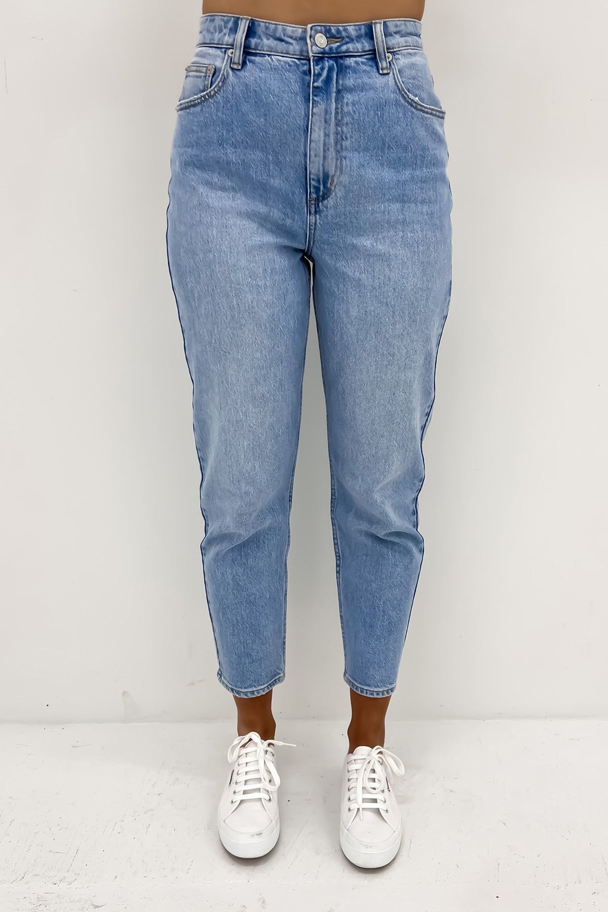 High Moms Jean Blue Rapture