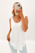 Holly Tank White