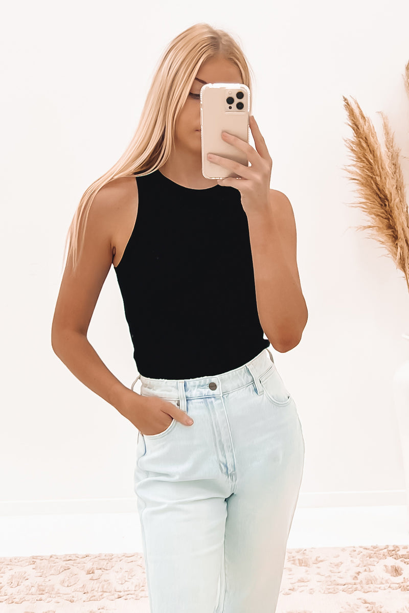 Jaida Tank Black