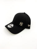 New York Yankees 9FORTY Cloth Strap Stone Black