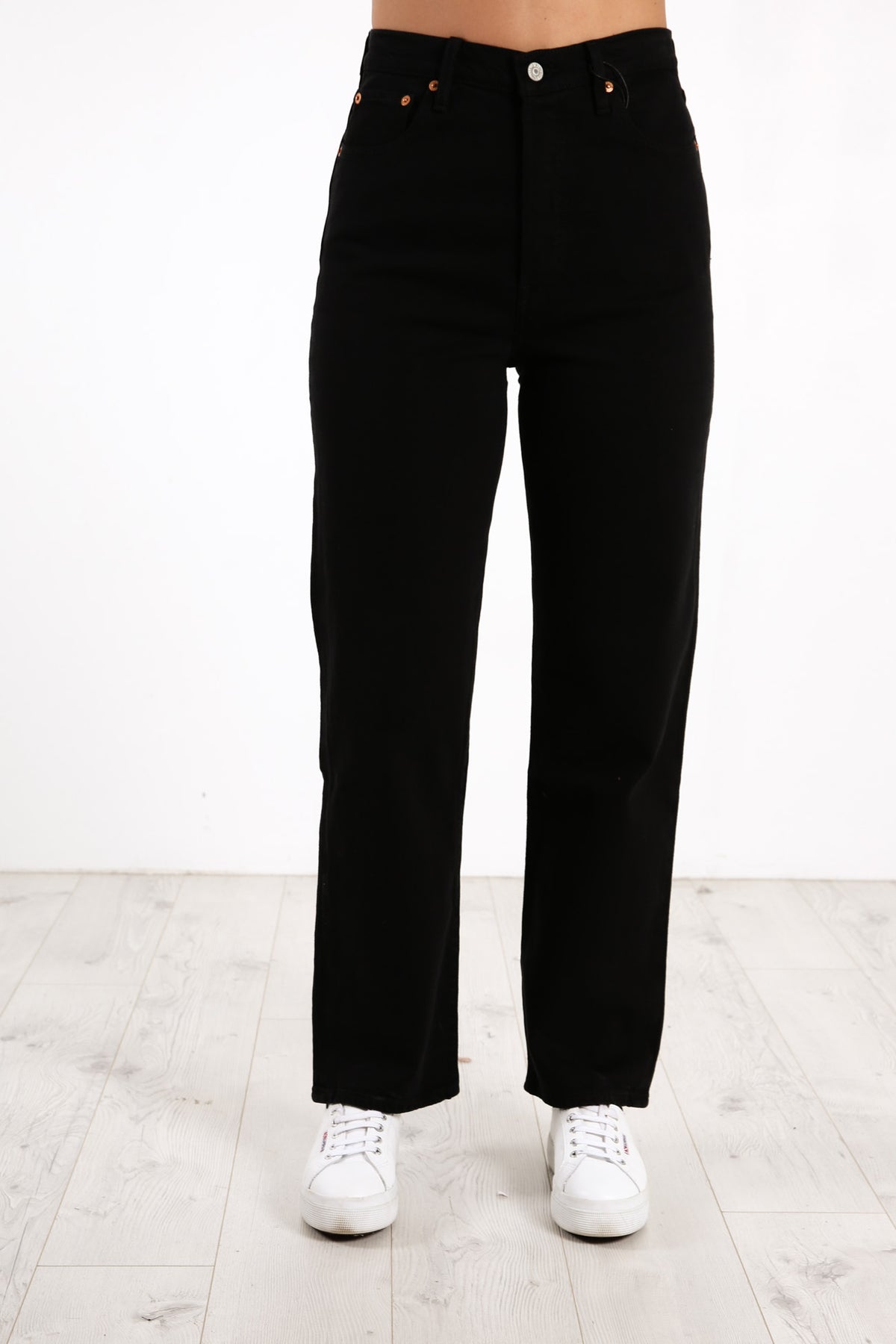 Ribcage Straight Ankle Black Sprout