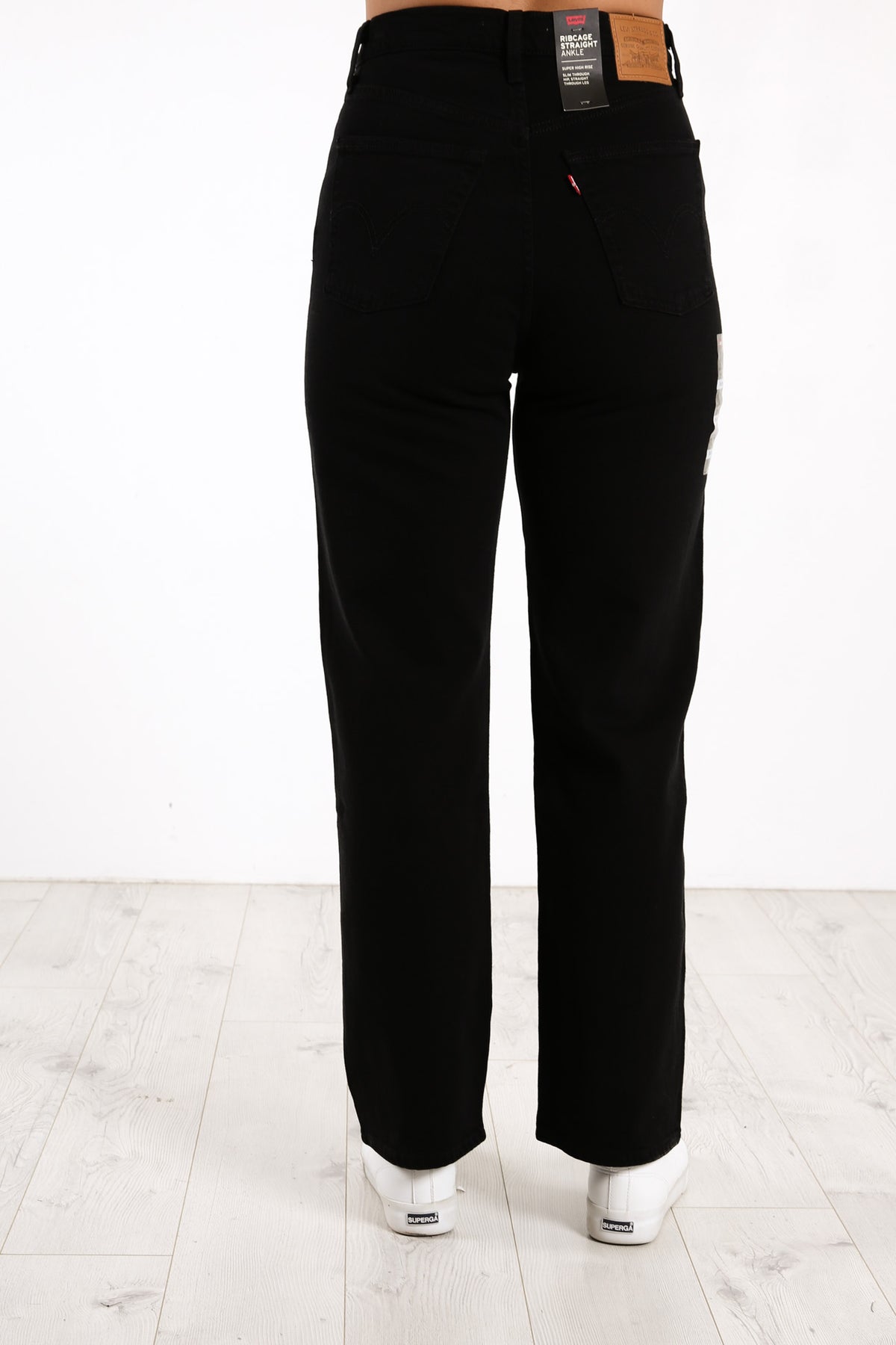 Ribcage Straight Ankle Black Sprout
